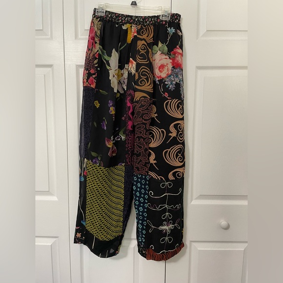 Sacred Threads Patchwork Pants - Picture 1 of 3